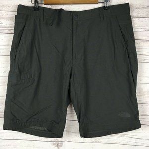 The North Face Mens Shorts‎ 36 Nylon Dark Gray Convertible Tops Trail Summer